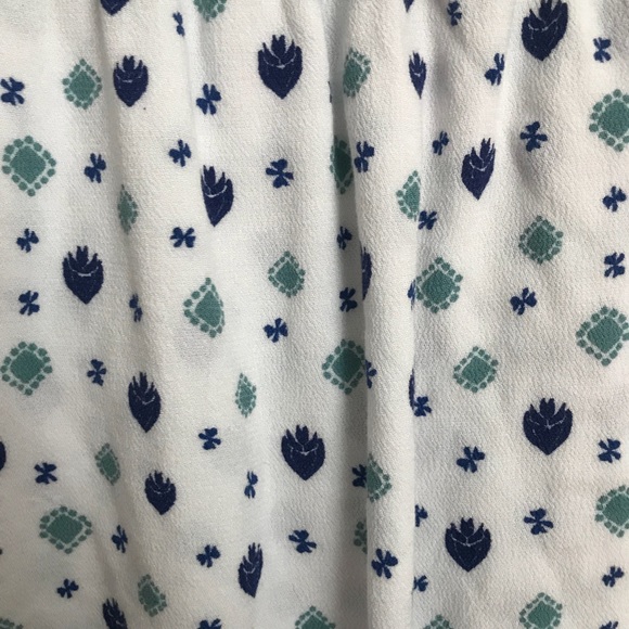 SOLD** FREE PEOPLE ‘where we roam’ ivory blouse - Picture 6 of 8